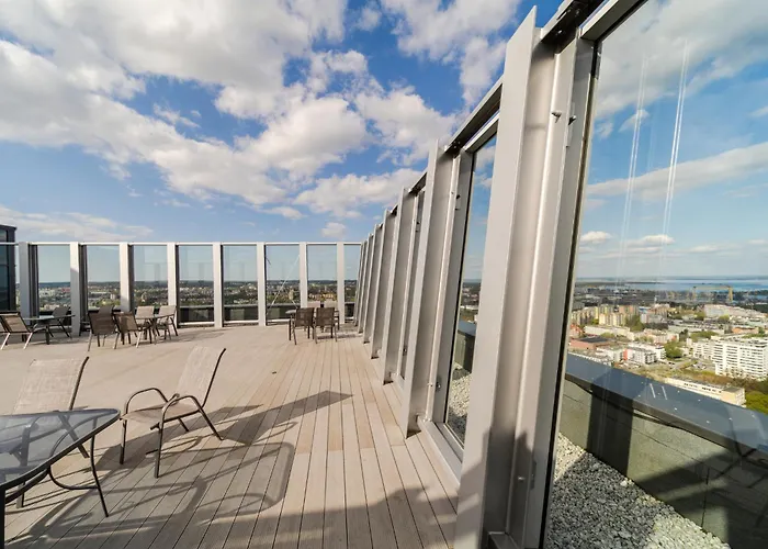 Appartement Ans Hanza Tower No 530 - Swimming Pool, Sauna, Jacuzzi, Viewing Terrace