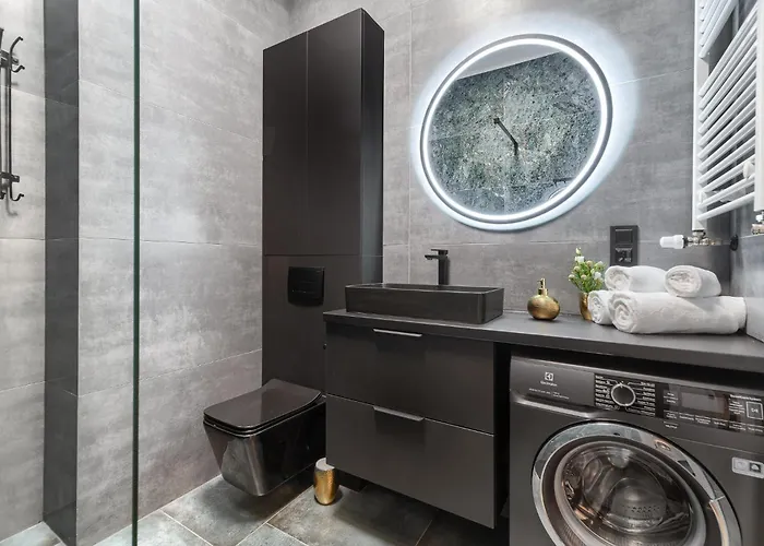 Ans Hanza Tower No 530 - Swimming Pool, Sauna, Jacuzzi, Viewing Terrace Apartment Stettin