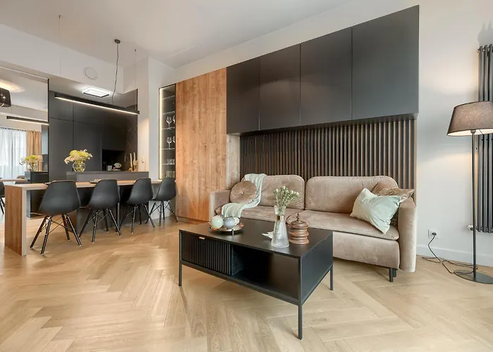 Apartment Ans Hanza Tower No 530 - Swimming Pool, Sauna, Jacuzzi, Viewing Terrace Stettin