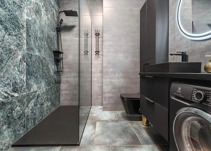 Ans Hanza Tower No 530 - Swimming Pool, Sauna, Jacuzzi, Viewing Terrace Apartment Stettin